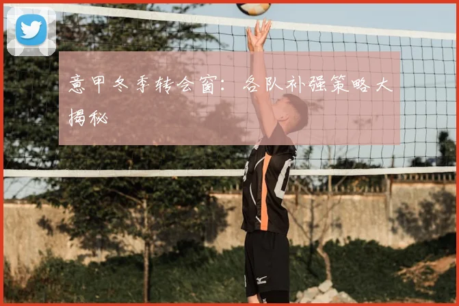 意甲冬季转会窗：各队补强策略大揭秘